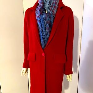 Gorgeous wool blend trench. New with tags. So soft and warm.